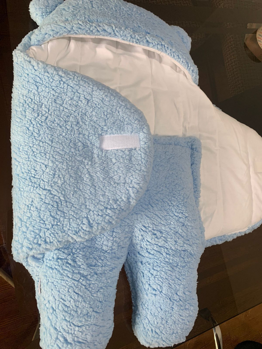Manta envolvente para bebés de osito (0-6 MESES)